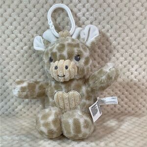 Dreamgro Musical Giraffe Plush Toy w Clip Baby Stroller Crib Toy